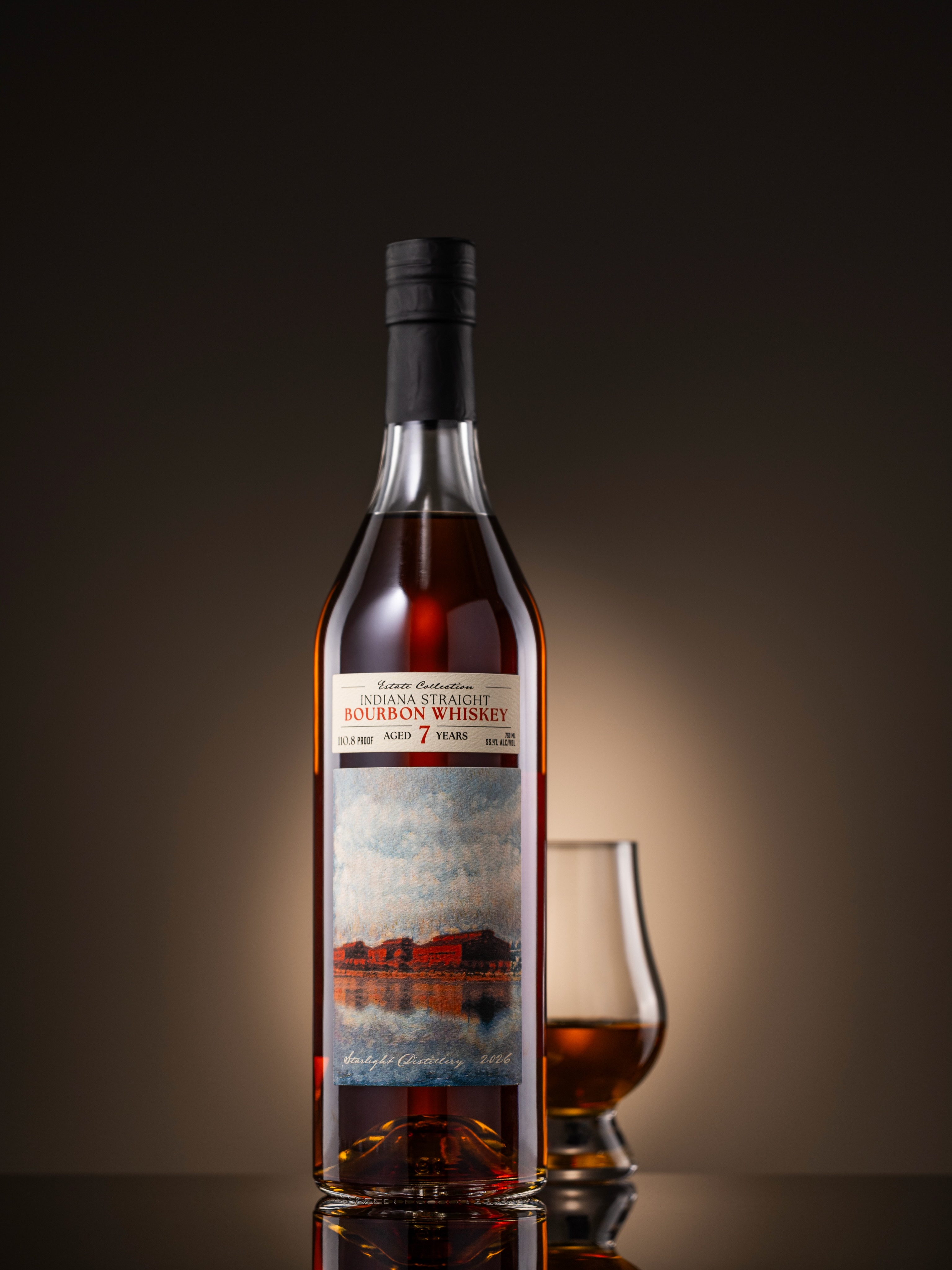 Seven-year Estate Collection release pairs on-farm grain and production with an October 3 launch.