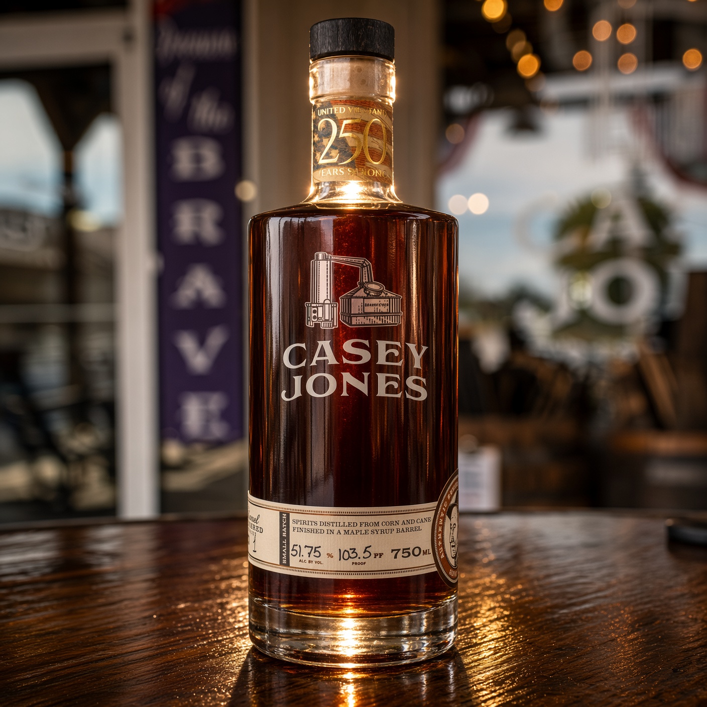 Review mentions and a limited barrel opening lead into Saturday music at the distillery.